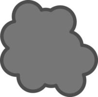 diseño de icono de vector de smog