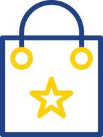 Shopping Bag Vector Icon Design