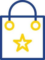 Shopping Bag Vector Icon Design