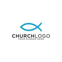 Church logo. Christian symbols. The Cross of Jesus, the fire of the Holy Spirit and the dove. vector