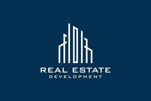 Letter I for Real Estate Remodeling Logo. Construction Architecture Building Logo Design Template Element. vector