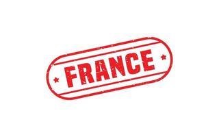 FRANCE stamp rubber with grunge style on white background vector