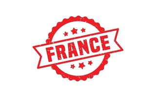 FRANCE stamp rubber with grunge style on white background vector