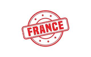 FRANCE stamp rubber with grunge style on white background vector