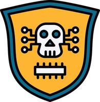 diseño de icono creativo de malware vector