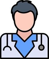 diseño de icono creativo médico vector