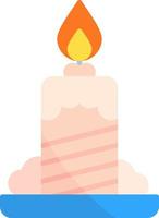 Candle Creative Icon Design vector