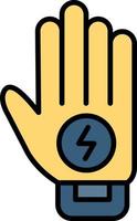 Glove Creative Icon Design vector