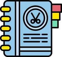 Agenda Creative Icon Design vector