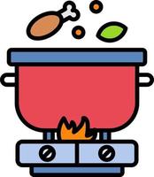 diseño de icono creativo de cocina vector