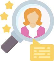 Talent Search Creative Icon Design vector