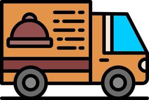 Delivery Van Creative Icon Design vector