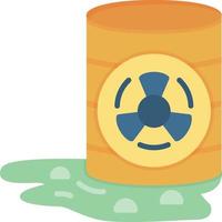 Toxic Waste Creative Icon Design vector