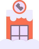 Phone Booth Creative Icon Design vector