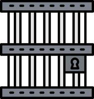 jail Creative Icon Design vector