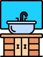 Sink Creative Icon Design vector