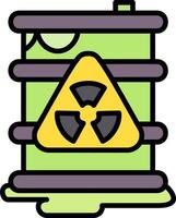 Toxic Waste Creative Icon Design vector