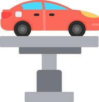 Car Lifter Creative Icon Design vector