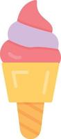 Ice Cream Creative Icon Design vector