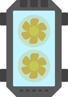 Pc Tower Creative Icon Design vector