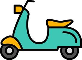 Scooter Creative Icon Design vector