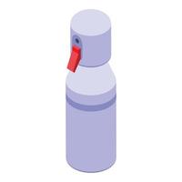 Spray container icon isometric vector. Clean bottle vector