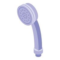 Sanitary shower head icon isometric vector. Water bathroom vector