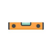Construction level bar icon flat isolated vector