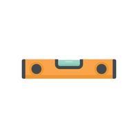 Construction level bar icon flat isolated vector