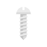 Phone screw icon flat isolated vector