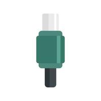 icono de adaptador digital vector aislado plano