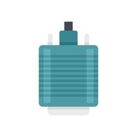 Vga adapter icon flat isolated vector
