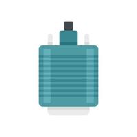 Vga adapter icon flat isolated vector