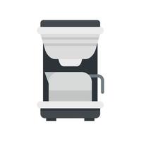 Coffee machine maker icon flat isolated vector