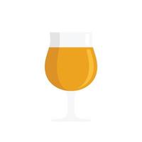 Swiss beer icon flat isolated vector