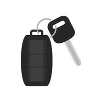 Auto alarm icon flat isolated vector