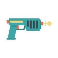 Blaster icon flat isolated vector