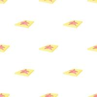 Starfish pattern seamless vector