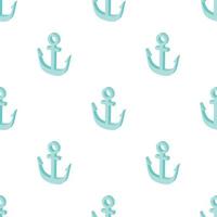 Anchor pattern seamless vector