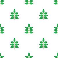 Rowan leaf pattern seamless vector