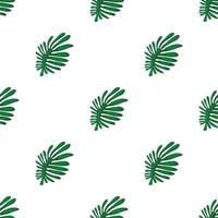 Milkshare leaf pattern seamless vector