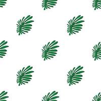 Milkshare leaf pattern seamless vector