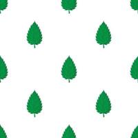 Nettle leaf pattern seamless vector