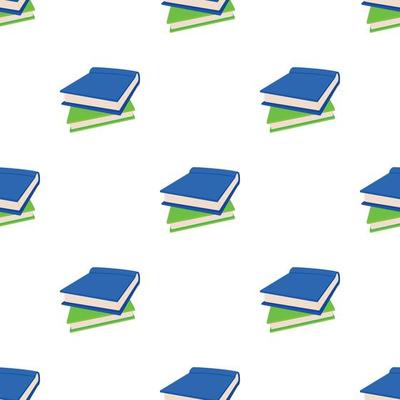 Two books pattern seamless vector