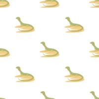 Curious lizard pattern seamless vector
