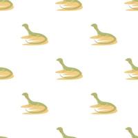 Curious lizard pattern seamless vector