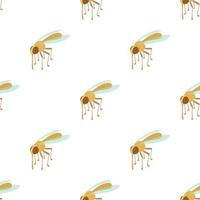 Mosquito pattern seamless vector