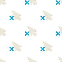 Not working pointer pattern seamless vector