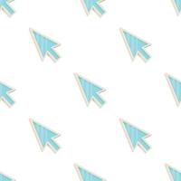 Pointer pattern seamless vector