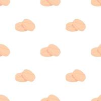 Two round pills pattern seamless vector